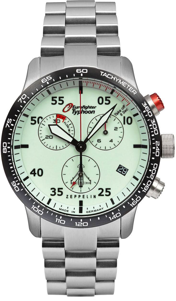 Zeppelin Eurofighter 7298M-5 Men's Watch • Made in Germany