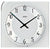 AMS Wall Clock 55x19x4 cm Glass • Modern Design • Quartz Pendulum Movement