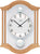 AMS Wall Clock 34x26x6 cm Wood • Double Pendulum • Elegant Design