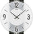 AMS Wall Clock 62x23x6 cm Wood • Quartz Movement • With Pendulum