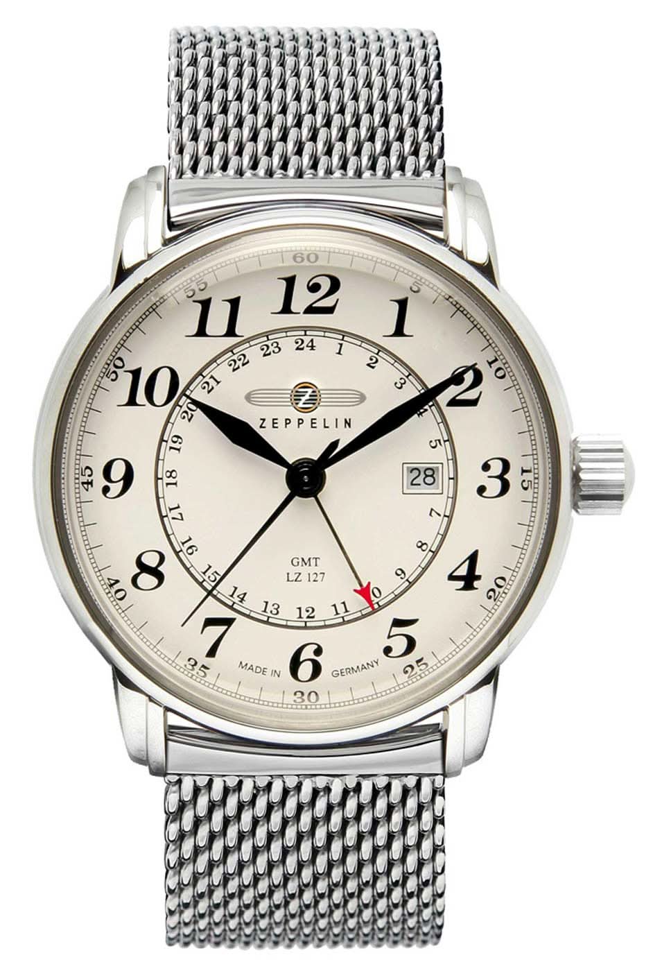 Zeppelin LZ 127 7642M-5 Men's Watch • GMT • Made in Germany