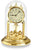 Haller Table Clock 23x15 cm Plastic and Brass • Quiet • Classic Design