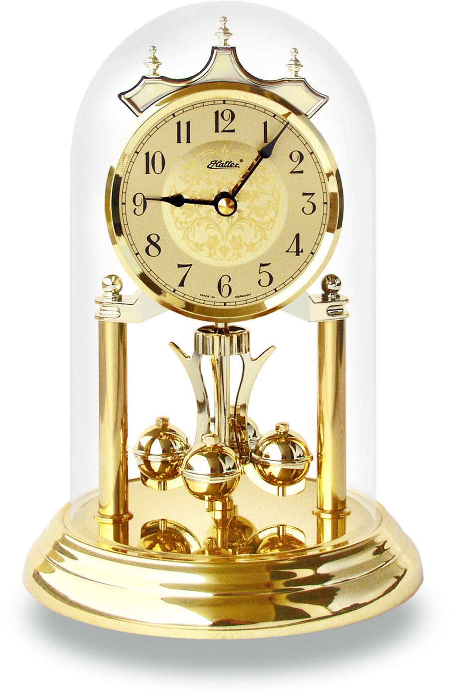 Haller Table Clock 22.5x15 cm Plastic • Precise Quartz Movement • Elegant Design