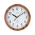 JVD Wall Clock 25 cm Ø Plastic • Radio-controlled • Modern Design