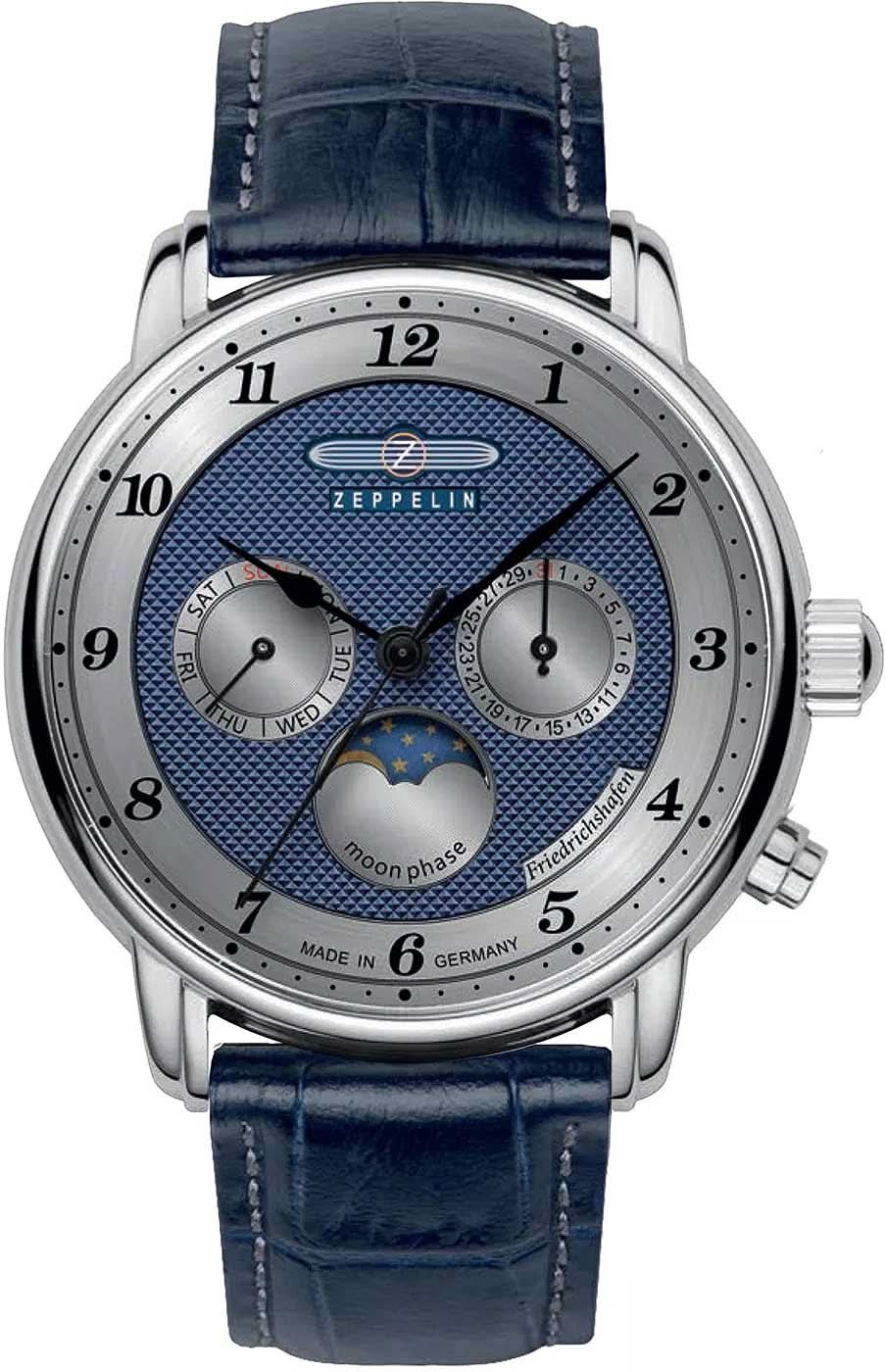 Zeppelin 8536-3 Men's Watch • Vintage Design • Made in Germany