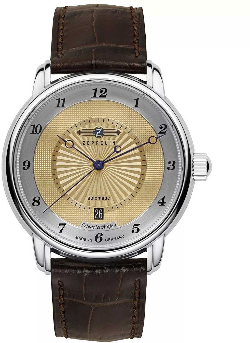 Zeppelin New Captain's Line 8556-5 Men's Watch • Made in Germany