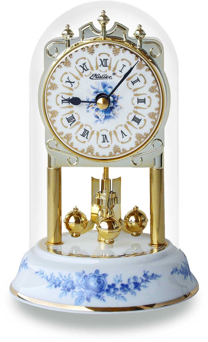 Haller Table Clock 16x11x11 cm Ceramic • Precise quartz movement • Elegant design