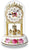 Haller Table Clock 16.0 cm Porcelain • Classic Design • Precise Quartz Movement