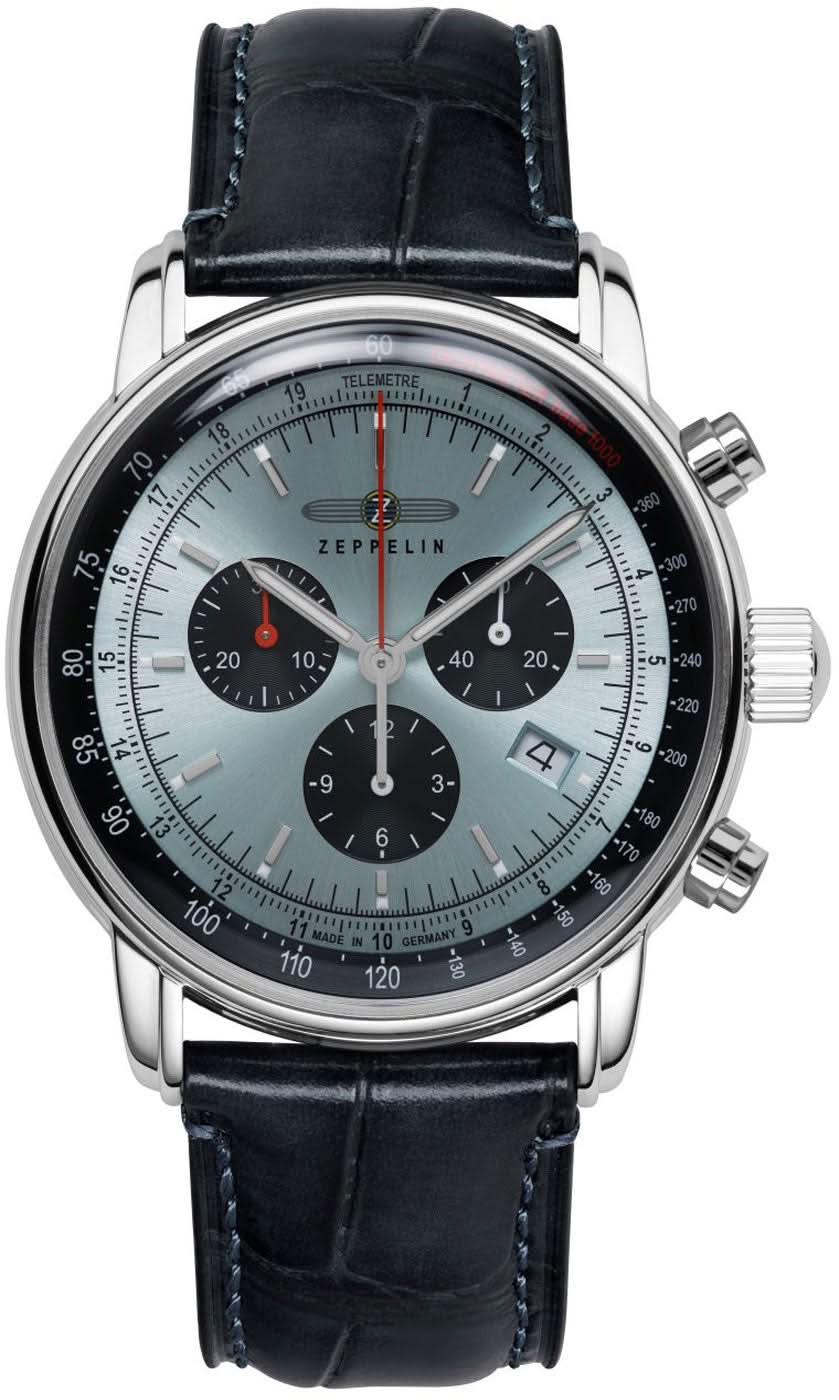 Zeppelin LZ 14 Marine 8886-2 Men's Watch • Made in Germany • Marine Chronograph