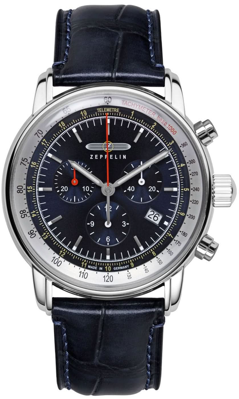 Zeppelin LZ14 Marine 8888-3 Men's Watch • Made in Germany