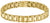 Boss Candor Jewelry Men's Bracelet, IP Gold-Plated Stainless Steel, Magnetic Clasp, 19 cm - Boss Model: 1580753
