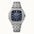 Ingersoll Herrenarmbanduhr mit blauem Zifferblatt, Automatik, Metallarmband, Mineralglas