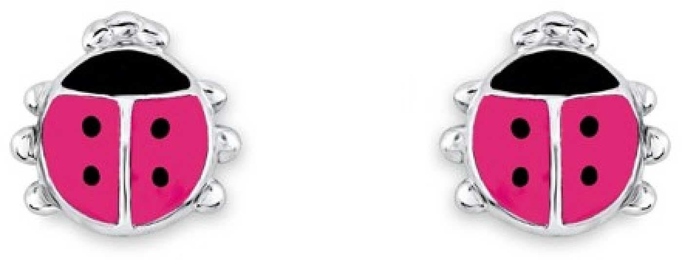 Princess Lillifee 9045990 Stud Earrings Ladybug Pink