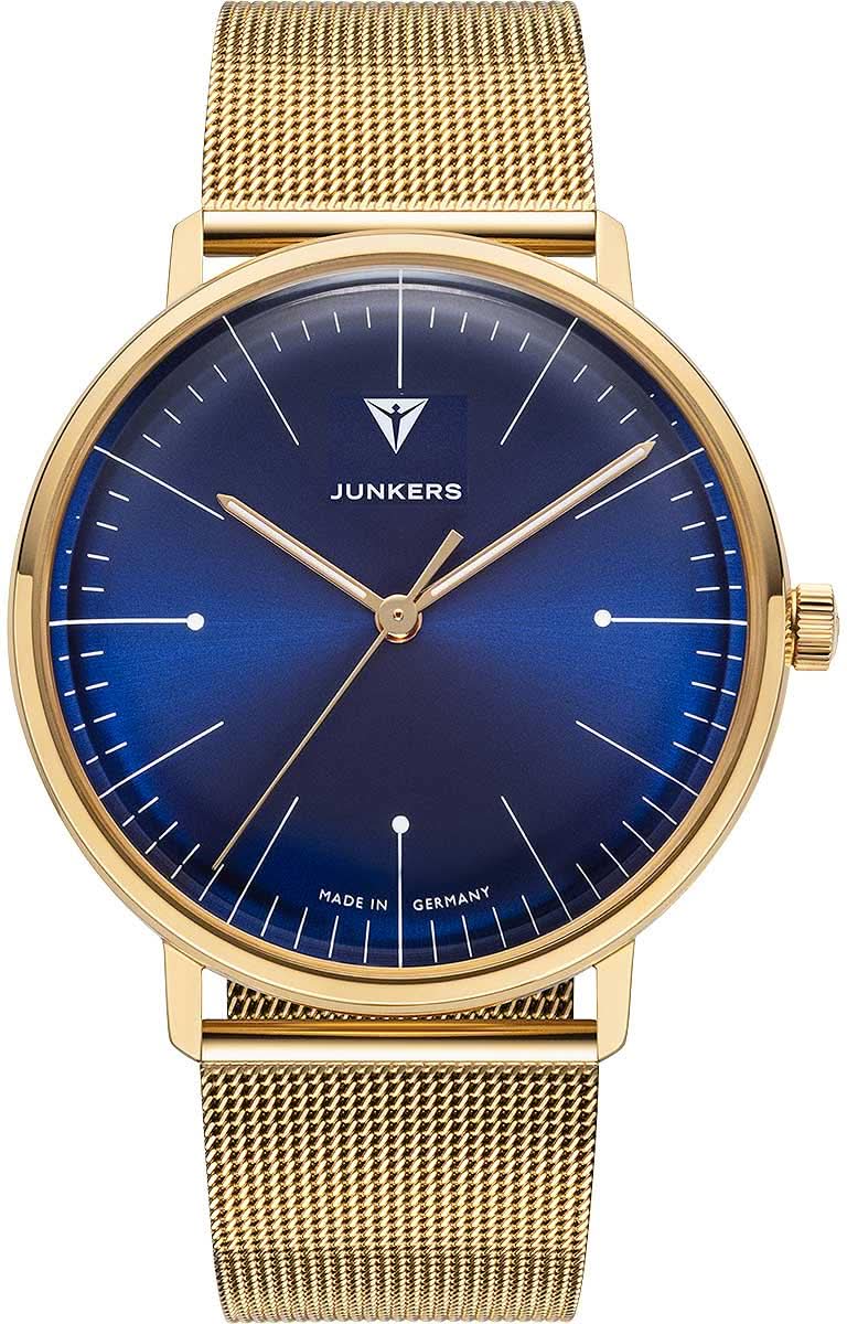 Junkers Bauhaus 9.07.01.01.M Men's Watch • Made in Germany • Blue Dial
