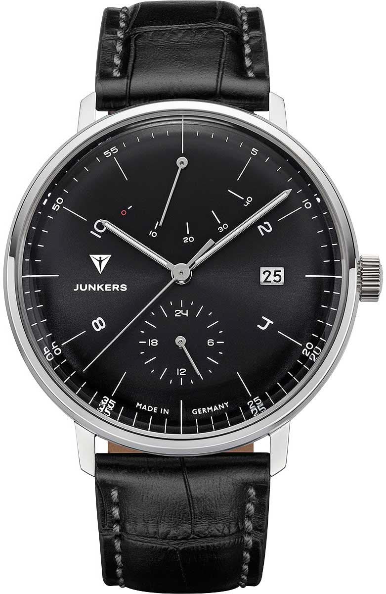 Junkers Bauhaus 9.11.01.02 Men's Watch • Automatic with Power Reserve • Purist Bauhaus Design
