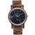 Holzkern Novalis Armbanduhr Blau • Sodalith-Zifferblatt • Holzarmband