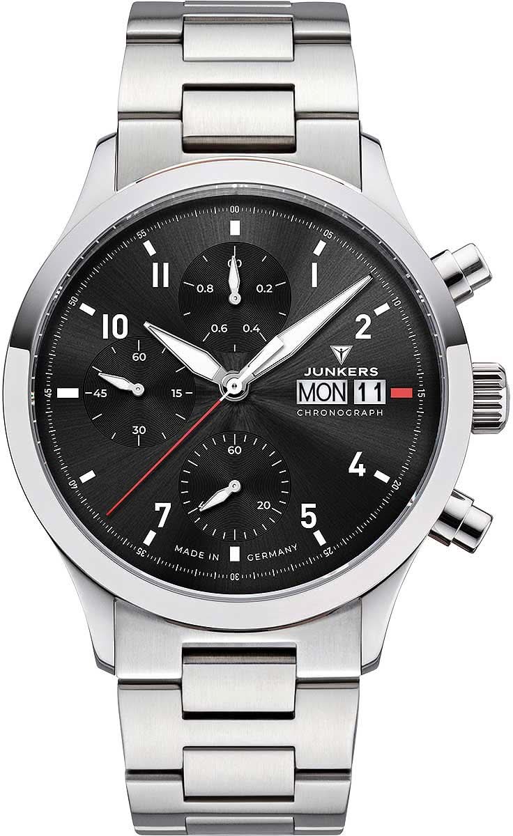 Junkers Cockpit 9.14.01.02.M Men's Watch • Aviation Design • Made in Germany