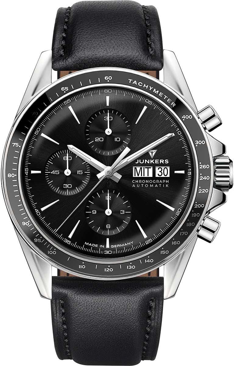 Junkers JUMO 9.21.01.02 Men's Watch • Automatic Chronograph • Made in Germany