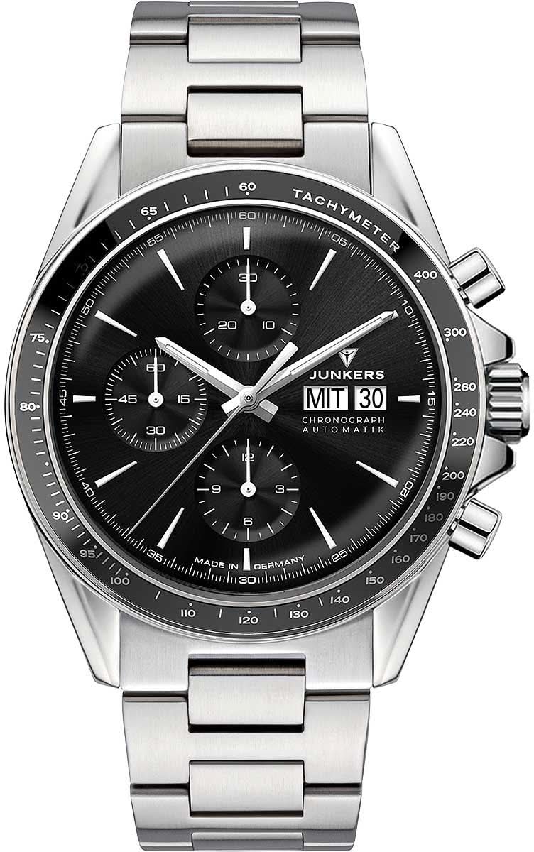 Junkers JUMO 9.21.01.01.M Men's Watch • Made in Germany • Corrugated Sheet Look