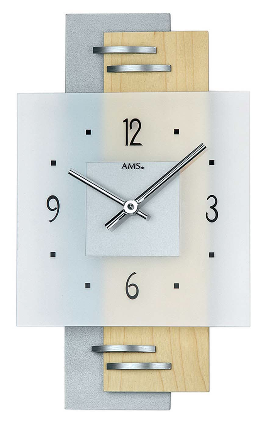 AMS Wall Clock • Stylish Design • Precise Timekeeping