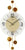AMS Wall Clock 47x23x5 cm Metal • Silent • Modern Design