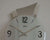 AMS Wall Clock 43x23x6 cm Metal • Silent Quartz Movement • Modern Design
