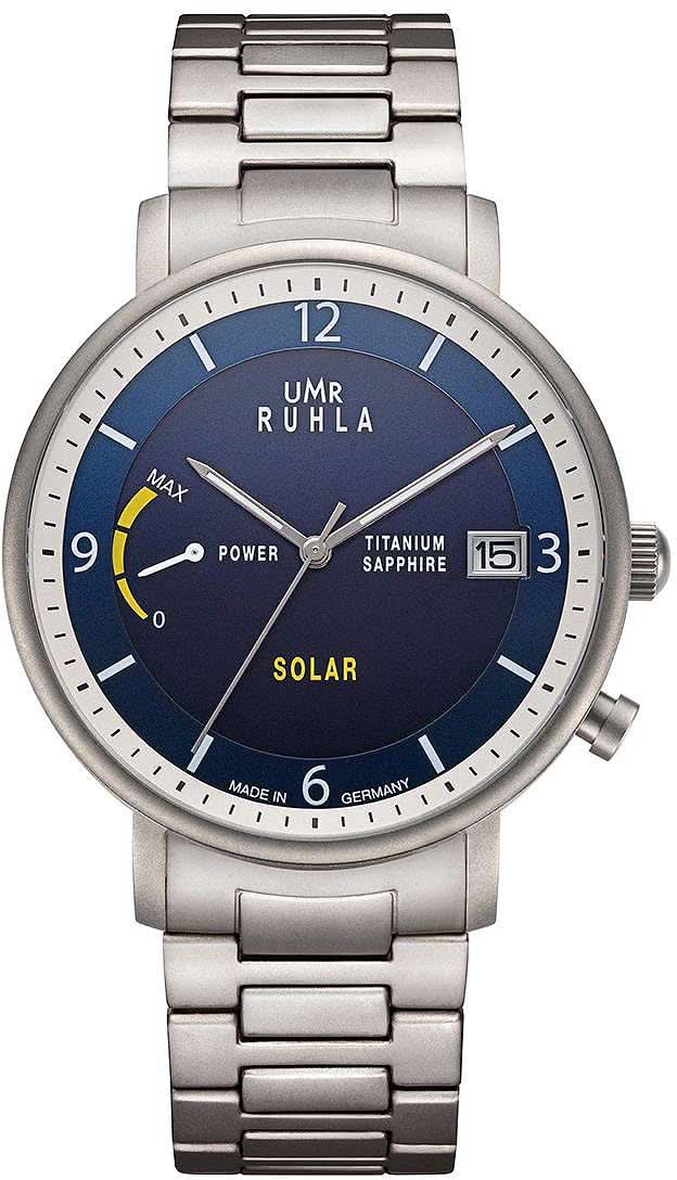 UMR Ruhla Titan Solar 94103M Men's Watch • Lightweight Titanium • Sapphire Crystal
