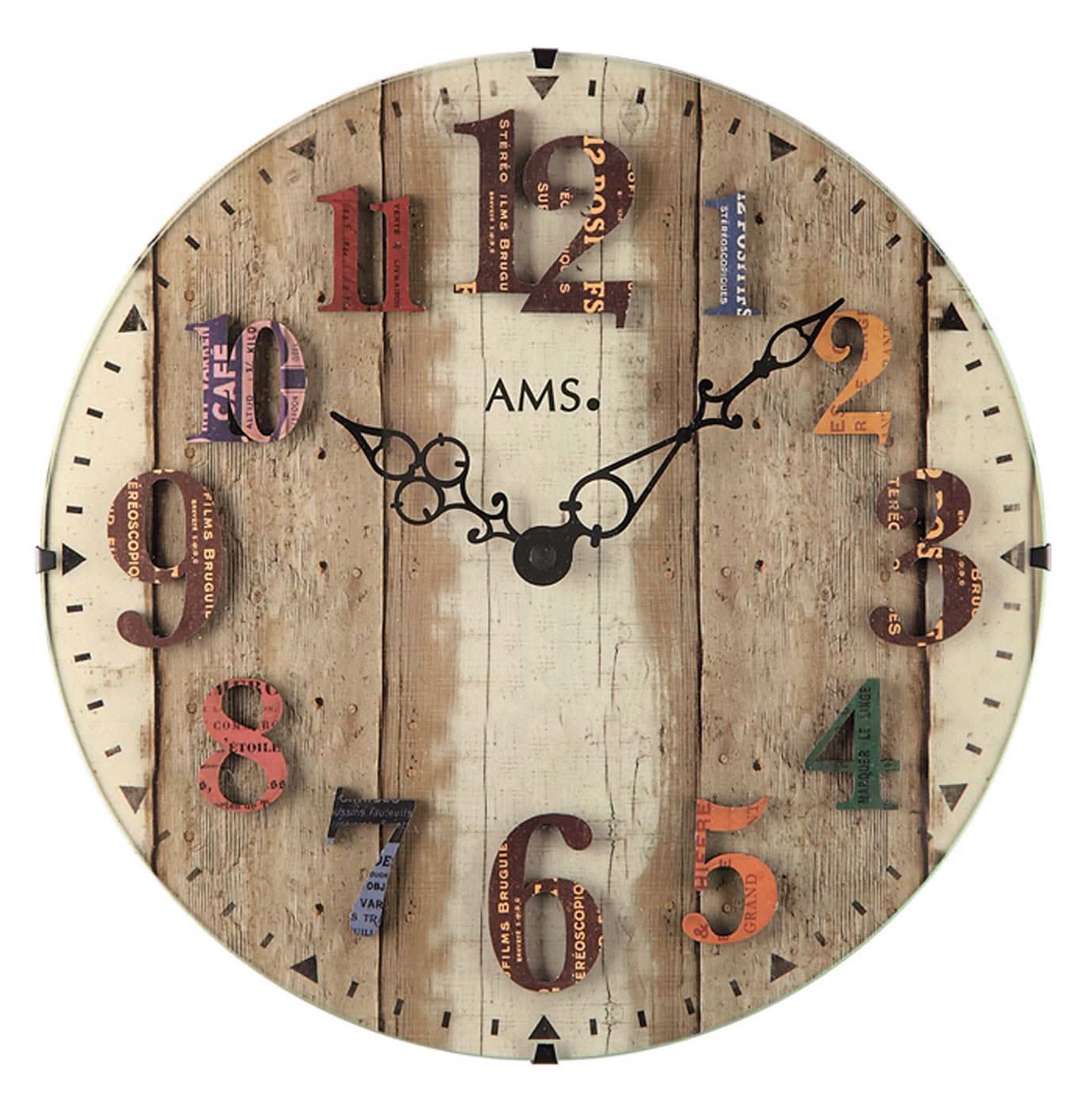 AMS Wall Clock • Modern Design • Timeless Elegance