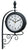 AMS Wall Clock 54x24x9 cm Metal • Double-Sided • Silent