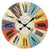 AMS Wall Clock 50x50x3 cm Glass • Silent Quartz Movement • Modern Design