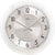 AMS Wall Clock 23x23x3 cm Glass • Quartz movement • Mineral glass