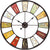 AMS Wall Clock 80x80x6 cm Glass • Precise Quartz Movement • Modern Design
