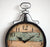 AMS Wall Clock 47x32x6 cm Metal • Silent Quartz Movement • Modern Design