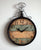 AMS Wall Clock 47x32x6 cm Metal • Silent Quartz Movement • Modern Design