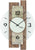 AMS Wall Clock 40x28x6 cm Wood • Silent Quartz Movement • Modern Design