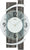 AMS Wall Clock 40x23x6 cm Wood • Silent Quartz Movement • Modern Design