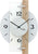 AMS Wall Clock 40x28x6 cm Wood • Quartz Movement • Modern Design