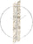 AMS Wall Clock 53x40x5 cm Wood • Modern Design • Precise Quartz Movement