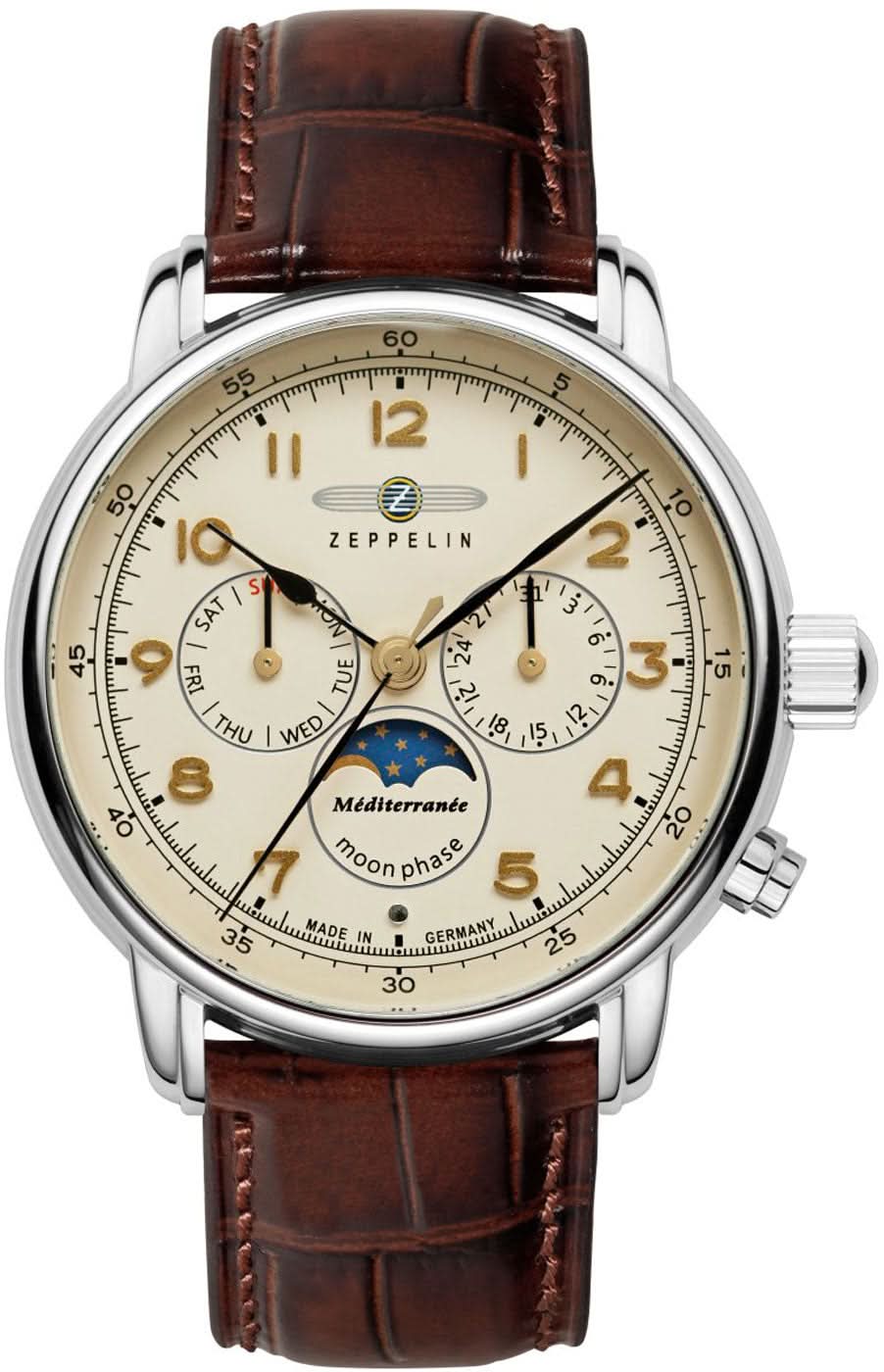 Zeppelin Atlantic 9636-5 Men's Watch • Made in Germany • Automatic