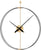 AMS Wall Clock 70x60x9 cm Metal • Precise Quartz Movement • Made in Germany