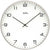 AMS Wall Clock 30x30x5 cm Metal • Quartz Movement • Made in Germany