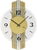 AMS Wall Clock 47x27x6 cm Wood • Modern Design • Precise Quartz Movement