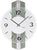 AMS Wall Clock 38x27x5 cm Wood • Modern Design • Precise Quartz Movement
