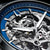 Bulova Surveyor 96A292 Men's Watch • Skeleton Automatic Movement • Blue Dial
