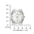 Bulova Surveyor 96P242 Damenuhr Silber • Quarzwerk mit 11 Diamanten • Edelstahlarmband, Bild 4