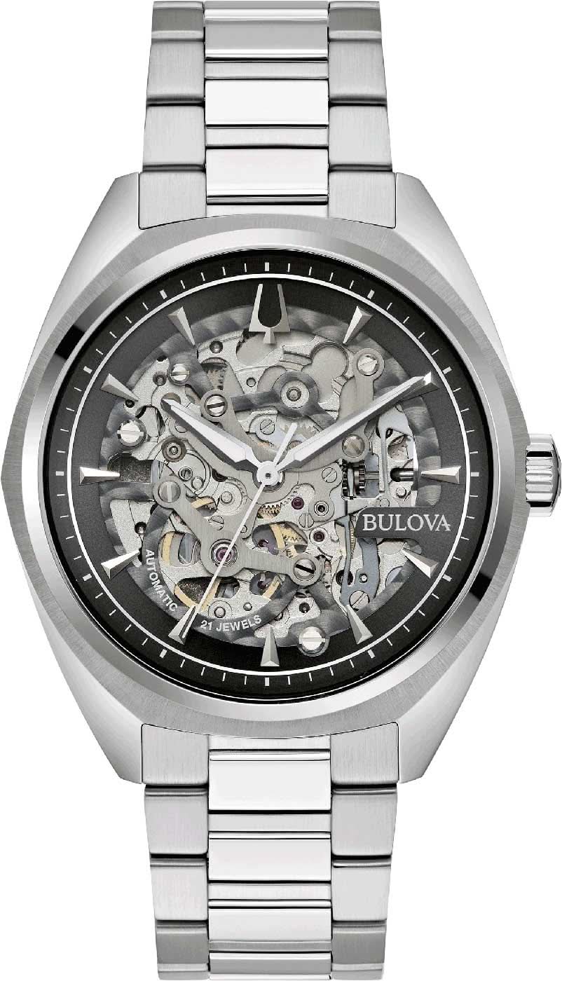 Bulova Surveyor 96A293 Men's Watch • Skeleton • Automatic