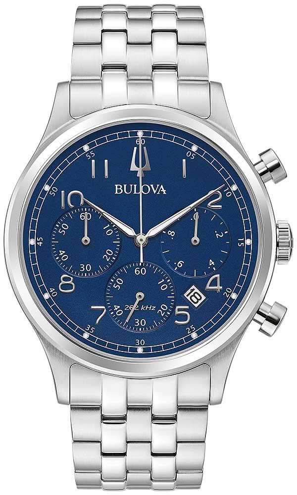 Bulova Precisionist 96B358 Men's Watch • 262 kHz Movement • Chronograph