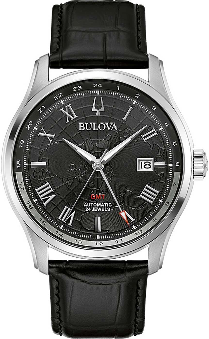Bulova Jet Star 96B387 Men's Watch • 262 kHz Quartz Movement • Retro Design