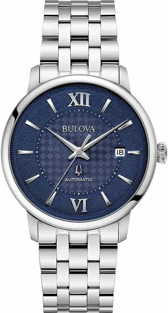 Bulova Hudson 96B447 Men's Watch • Automatic Movement • Sapphire Crystal