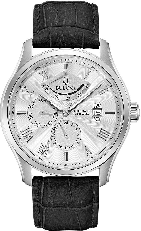 Bulova Classic Wilton 96C141 Men's Watch • Automatic • Power Reserve Indicator